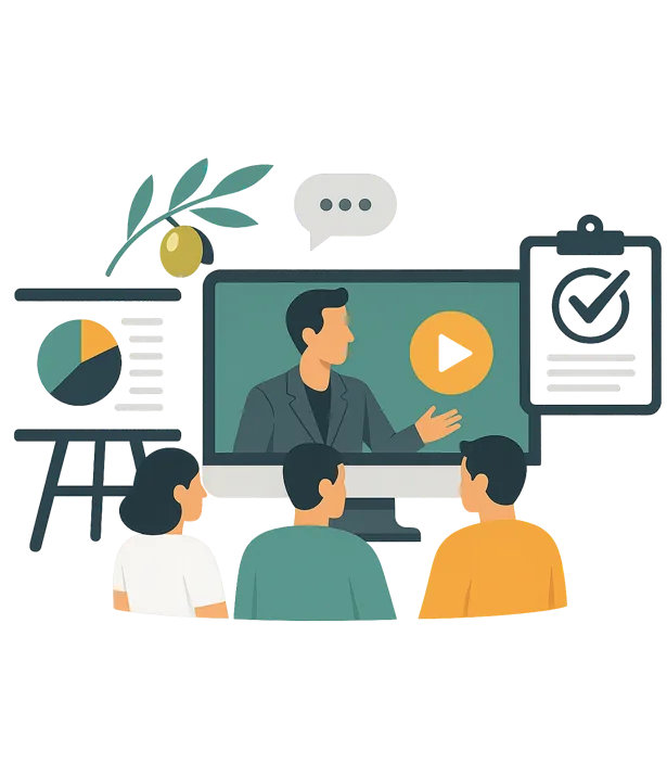 Frantoi Innovativi - webinar mensili di formazione per frantoiani italiani